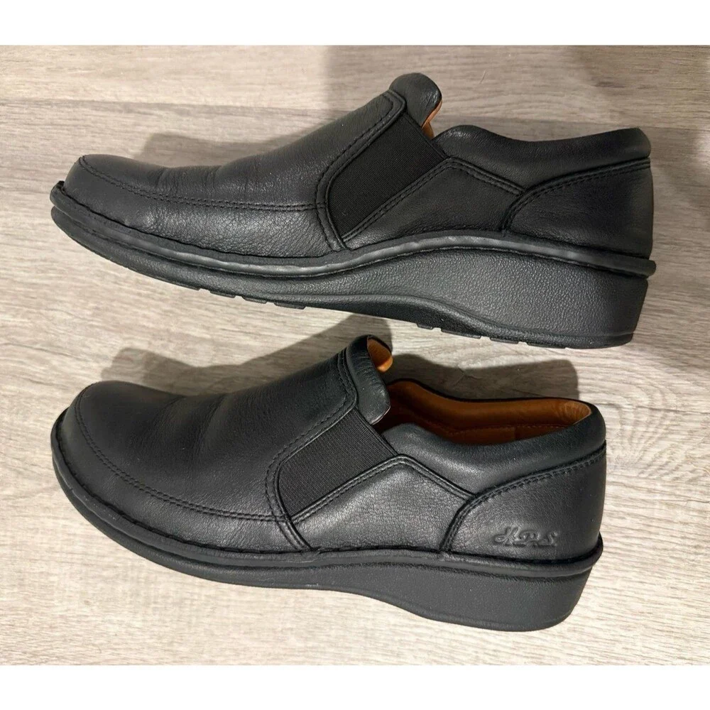 H.PS healthy Professional Shoes Black Natural Comfort original Insole S W9, M7.5
